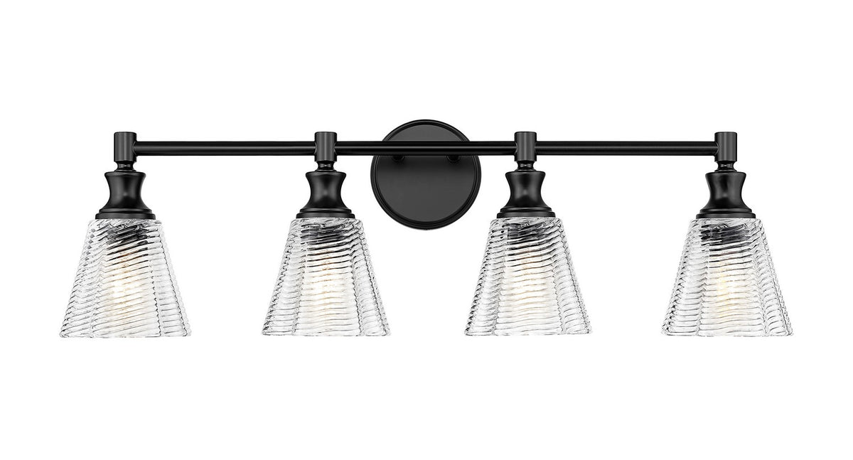 Luminaire de vanité Auden Noir mat, 31 3/4" – Z-Lite