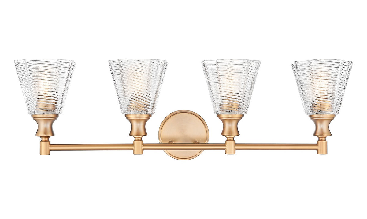 Luminaire de vanité Auden Or moderne, 31 3/4" – vue 2
