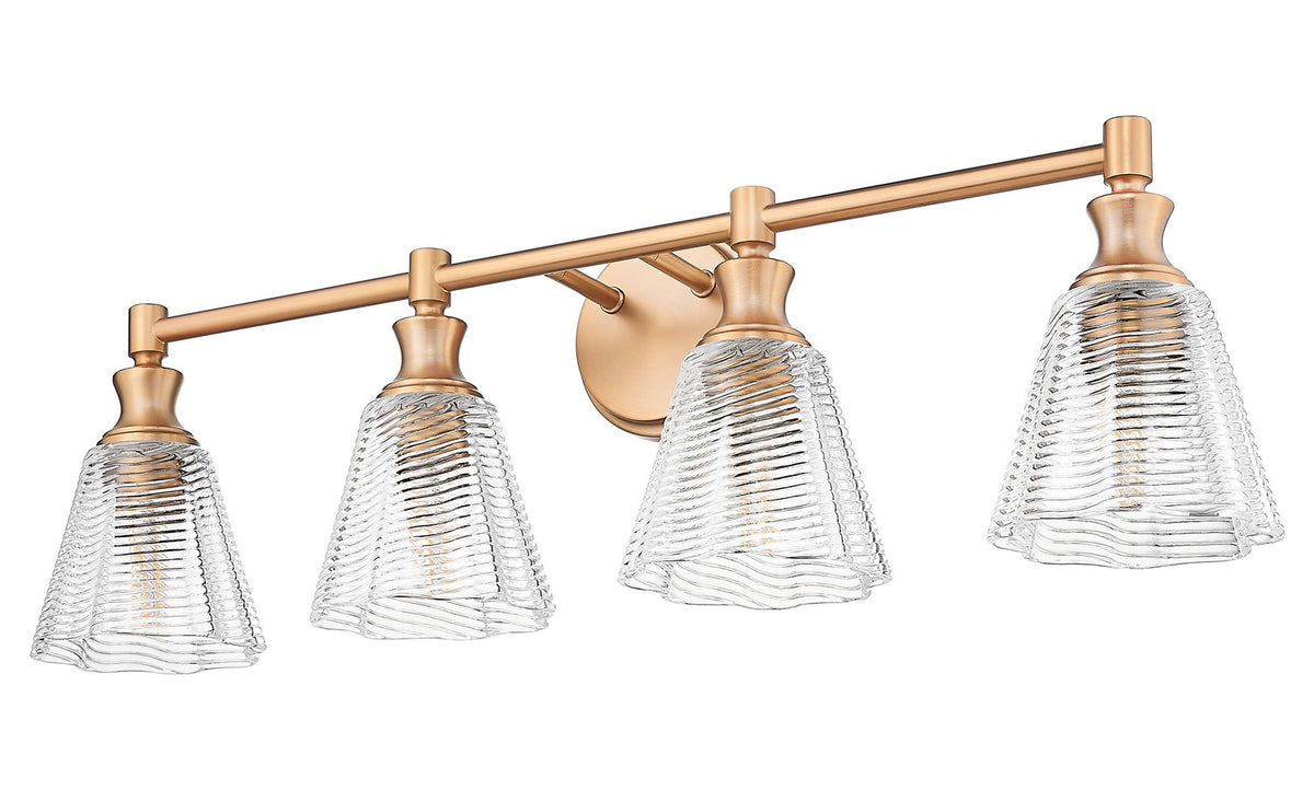 Luminaire de vanité Auden Or moderne, 31 3/4" – vue 4
