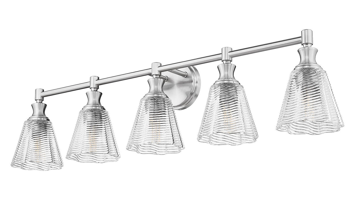 Luminaire de vanité Auden Nickel brossé, 39 3/4" – vue 3