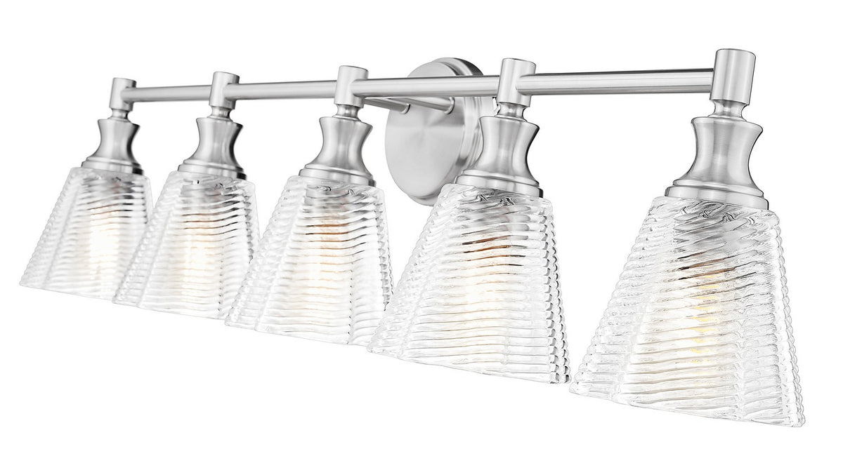 Luminaire de vanité Auden Nickel brossé, 39 3/4" – vue 5