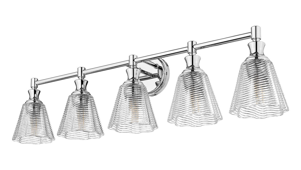 Luminaire de vanité Auden Chrome, 39 3/4" – vue 5