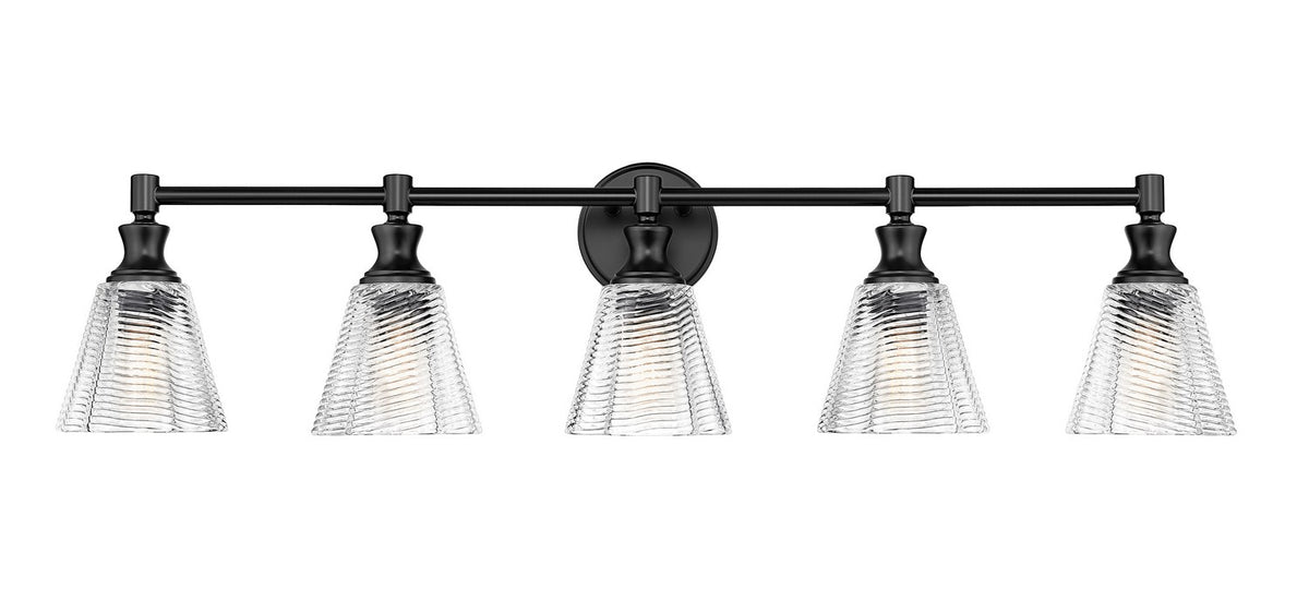 Luminaire de vanité Auden Noir mat, 39 3/4" – Z-Lite