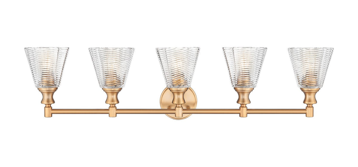 Luminaire de vanité Auden Or moderne, 39 3/4" – vue 3
