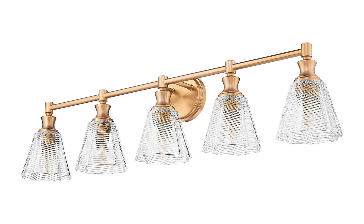 Luminaire de vanité Auden Or moderne, 39 3/4" – vue 5