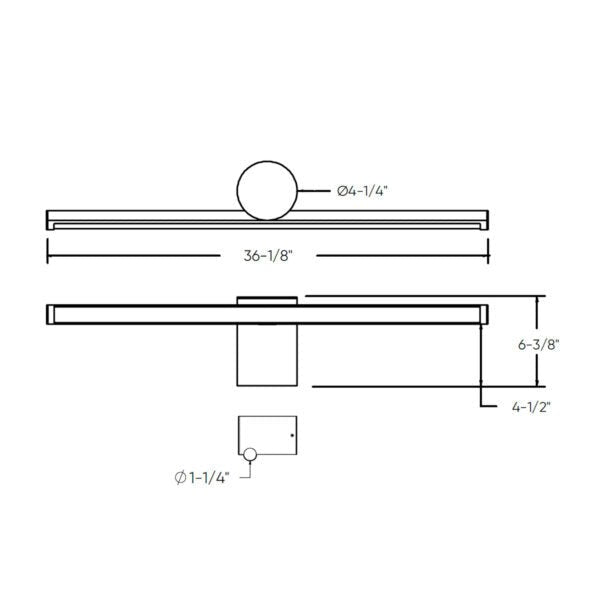 Luminaire de vanité Balance