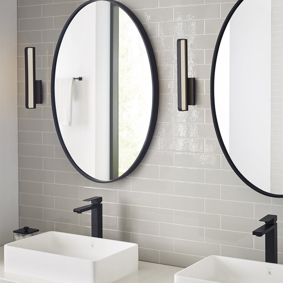 Luminaire de vanité Banda - Laiton naturel by Tech Lighting | Luminaires & cie