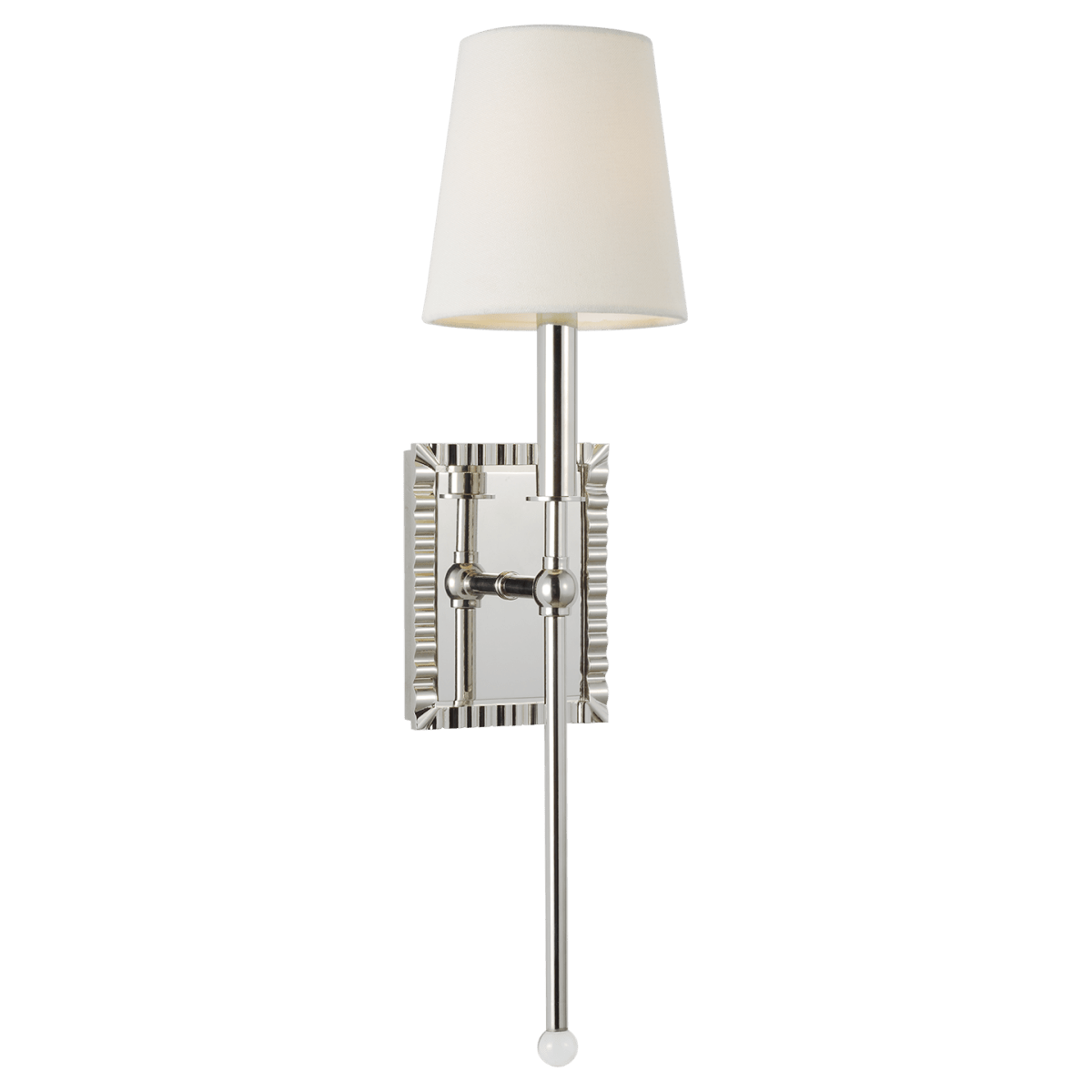 Luminaire de vanité Baxley - Nickel poli 5 1/2" by Visual Comfort Studio | Luminaires & cie