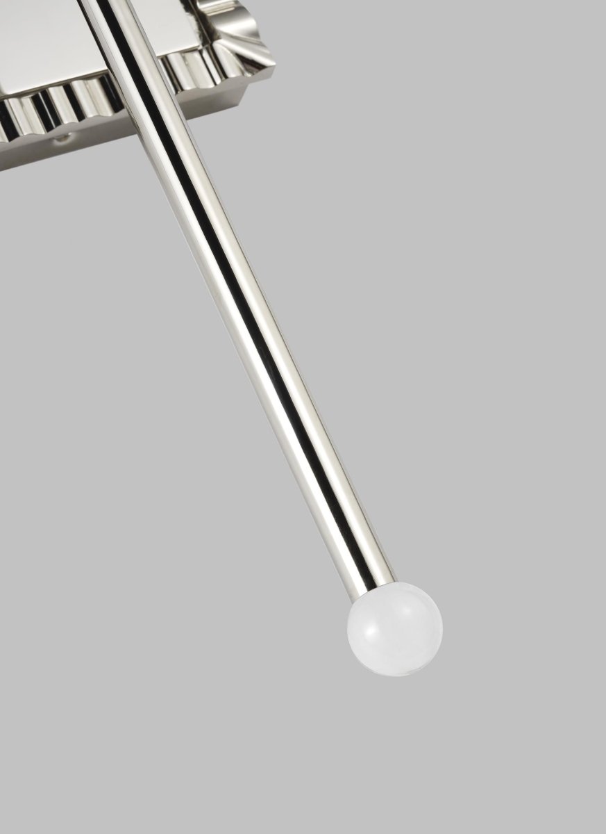 Luminaire de vanité Baxley - Nickel poli 5 1/2" by Visual Comfort Studio | Luminaires & cie