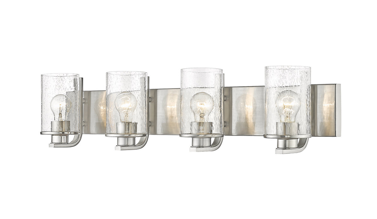 Luminaire de vanité Beckett Nickel brossé, 34" – Z-Lite