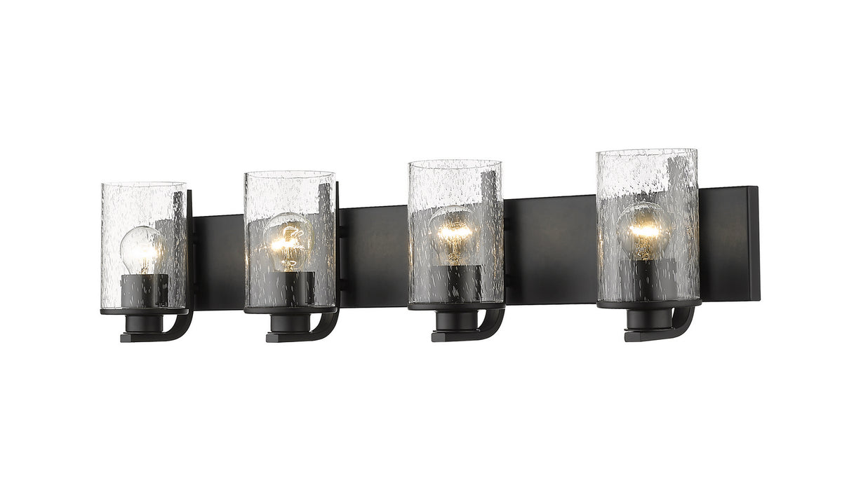 Luminaire de vanité Beckett Noir mat, 34" – Z-Lite