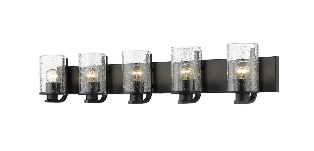 Luminaire de vanité Beckett Noir mat, 42" – Z-Lite