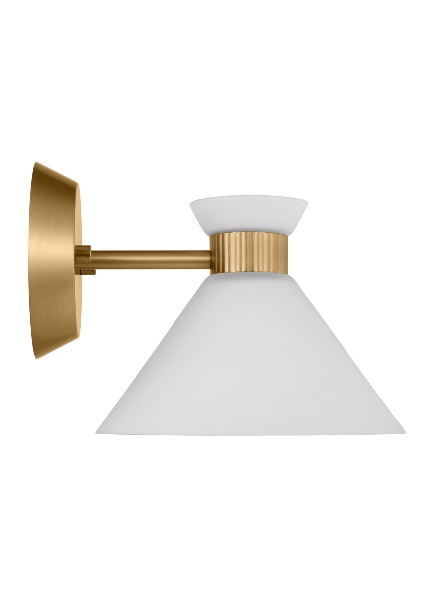 Luminaire de vanité Belcarra - Laiton satiné 7 1/2" by Visual Comfort Studio | Luminaires & cie