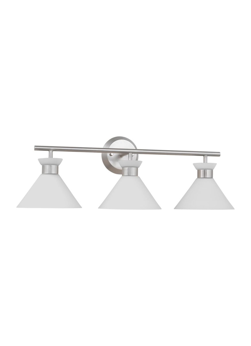 Luminaire de vanité Belcarra - Acier brossé 27" by Visual Comfort Studio | Luminaires & cie
