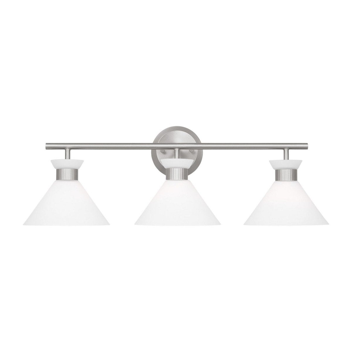 Luminaire de vanité Belcarra - Acier brossé 27" by Visual Comfort Studio | Luminaires & cie