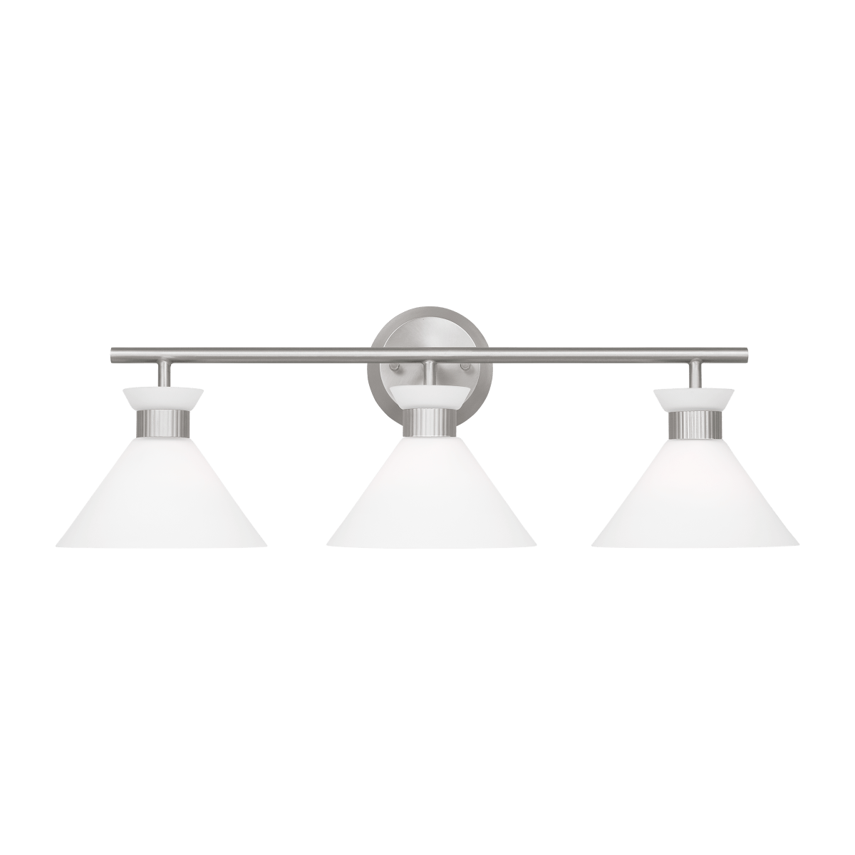 Luminaire de vanité Belcarra - Acier brossé 27" by Visual Comfort Studio | Luminaires & cie