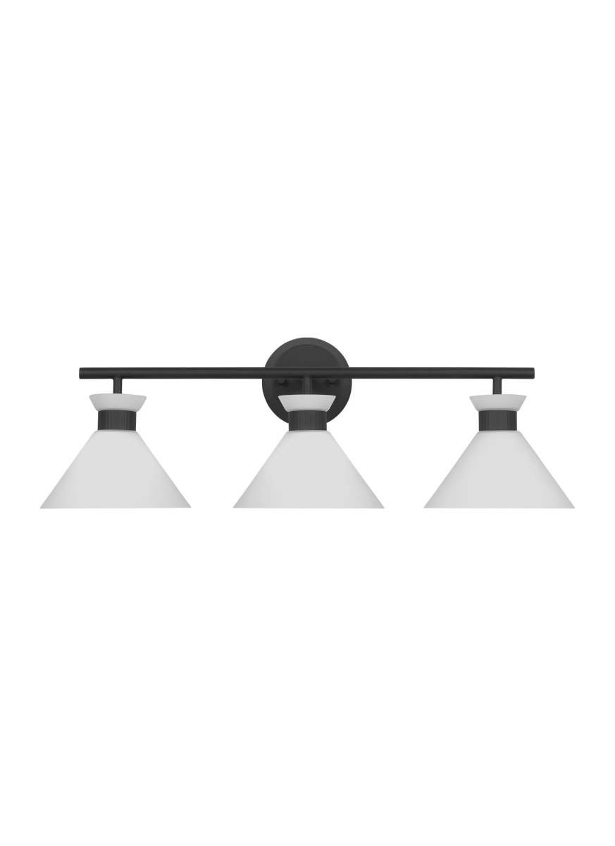 Luminaire de vanité Belcarra - Noir de minuit 27" by Visual Comfort Studio | Luminaires & cie