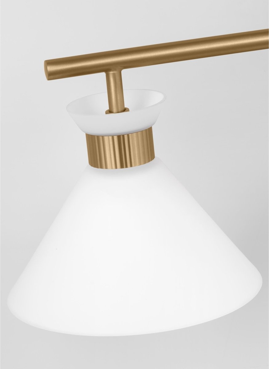 Luminaire de vanité Belcarra - Laiton satiné 27" by Visual Comfort Studio | Luminaires & cie