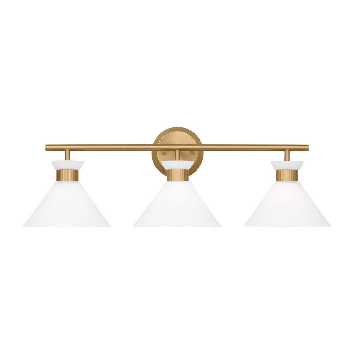 Luminaire de vanité Belcarra - Laiton satiné 27" by Visual Comfort Studio | Luminaires & cie