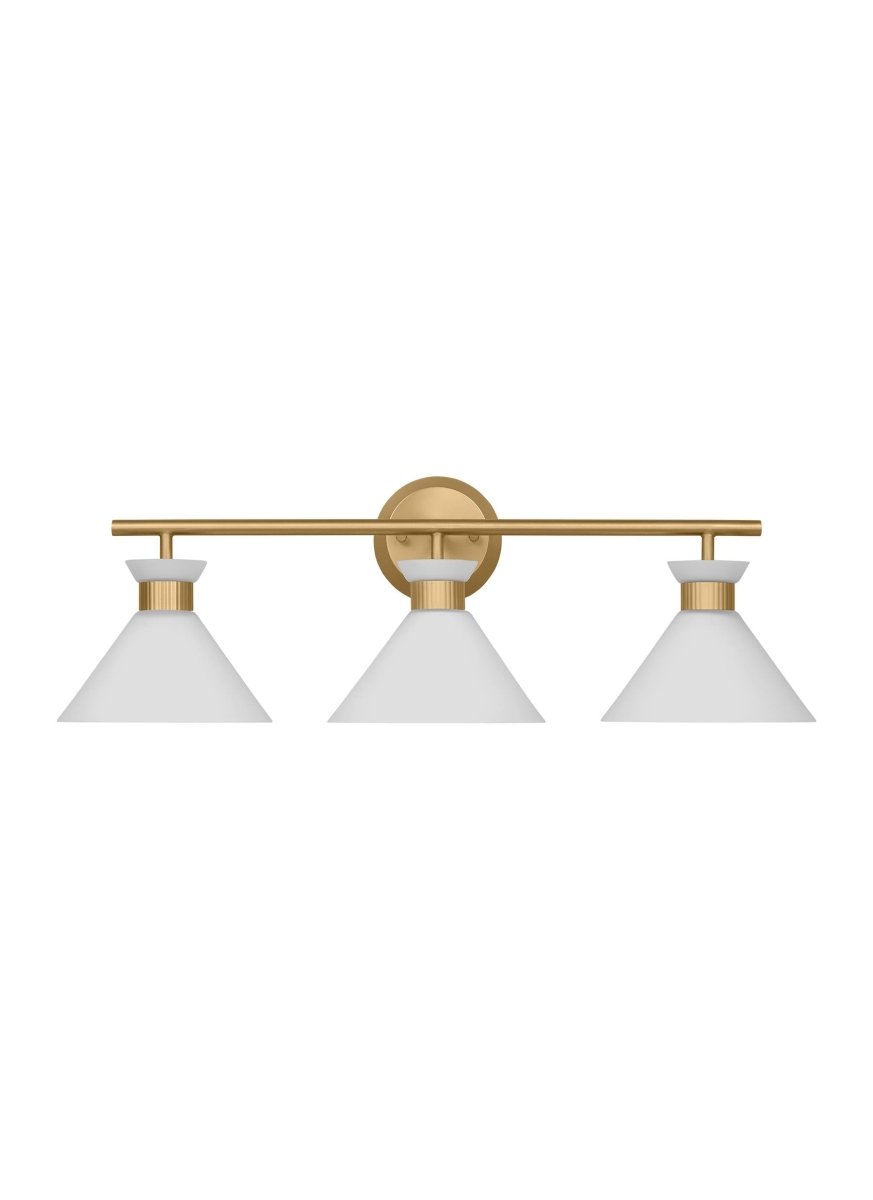Luminaire de vanité Belcarra - Laiton satiné 27" by Visual Comfort Studio | Luminaires & cie
