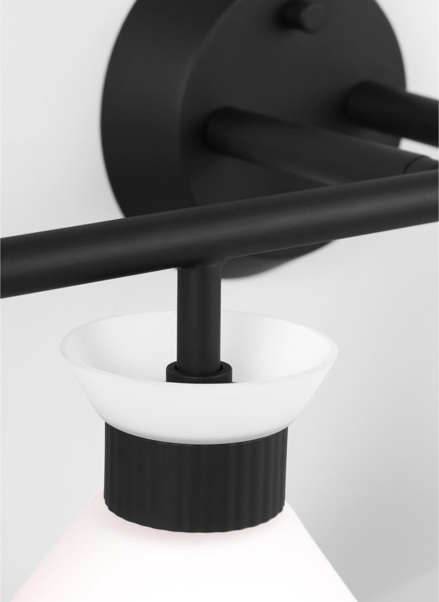 Luminaire de vanité Belcarra - Noir de minuit 36 3/4" by Visual Comfort Studio | Luminaires & cie