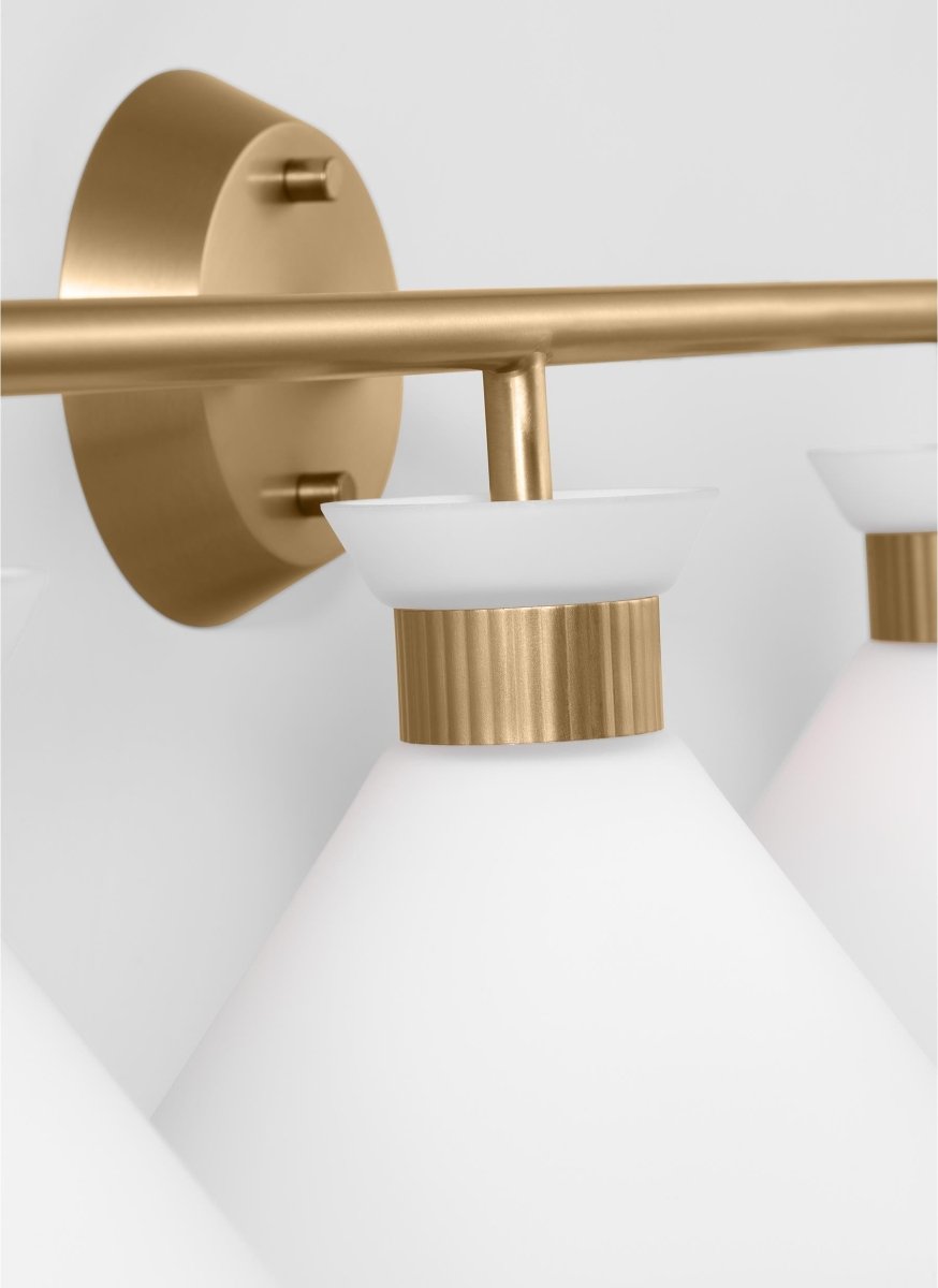 Luminaire de vanité Belcarra - Laiton satiné 36 3/4" by Visual Comfort Studio | Luminaires & cie
