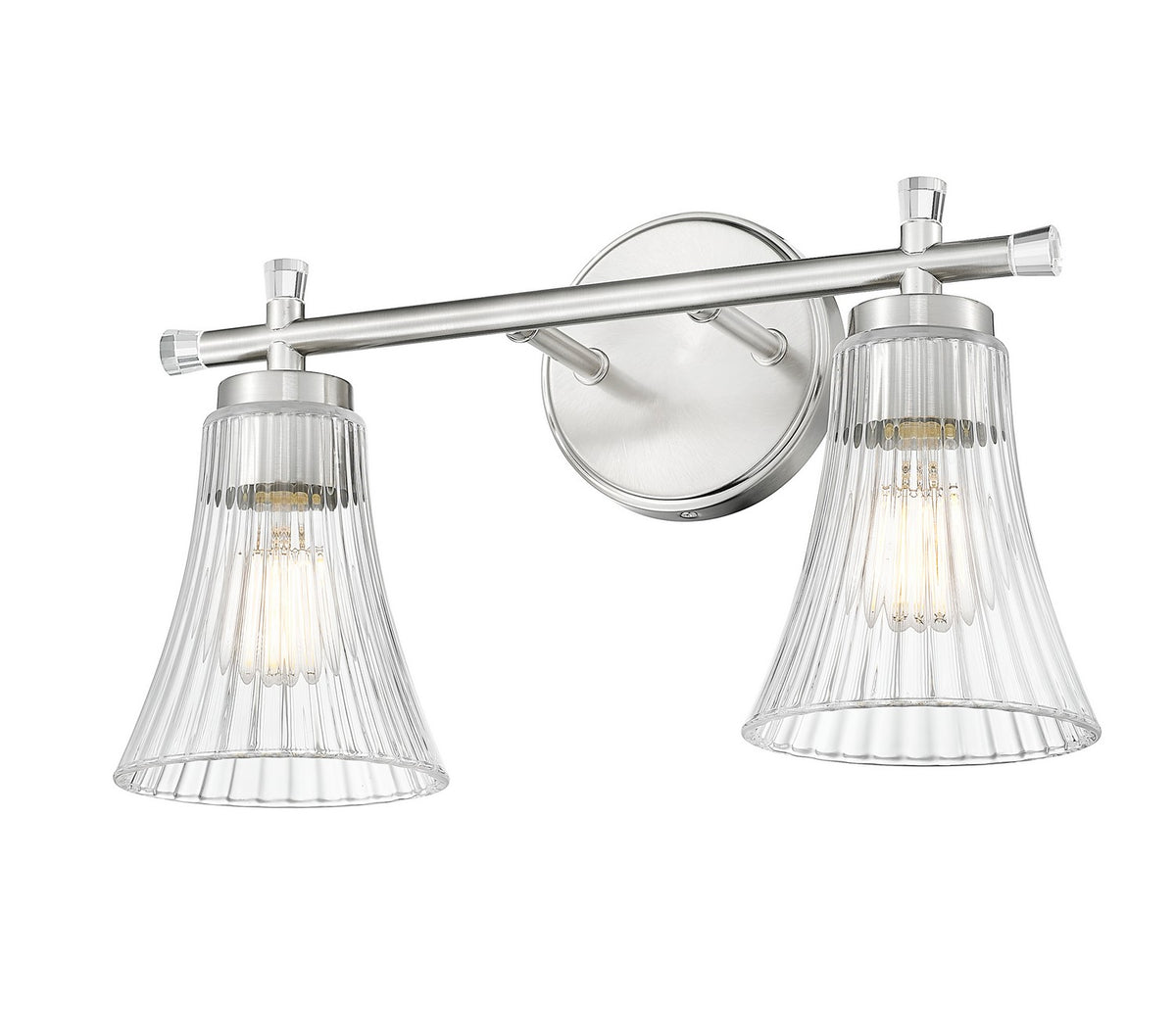 Luminaire de vanité Belle Nickel brossé, 16" – vue 3