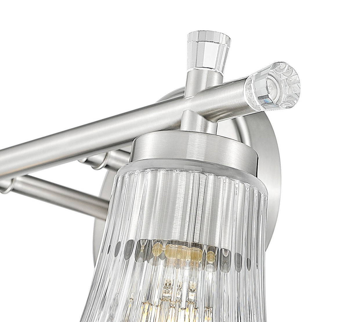 Luminaire de vanité Belle Nickel brossé, 16" – vue 4