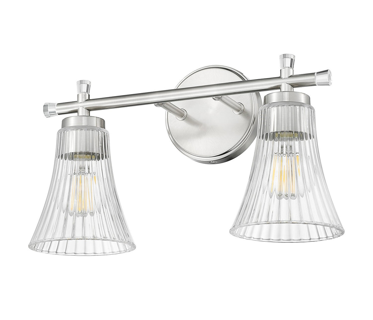 Luminaire de vanité Belle Nickel brossé, 16" – vue 5