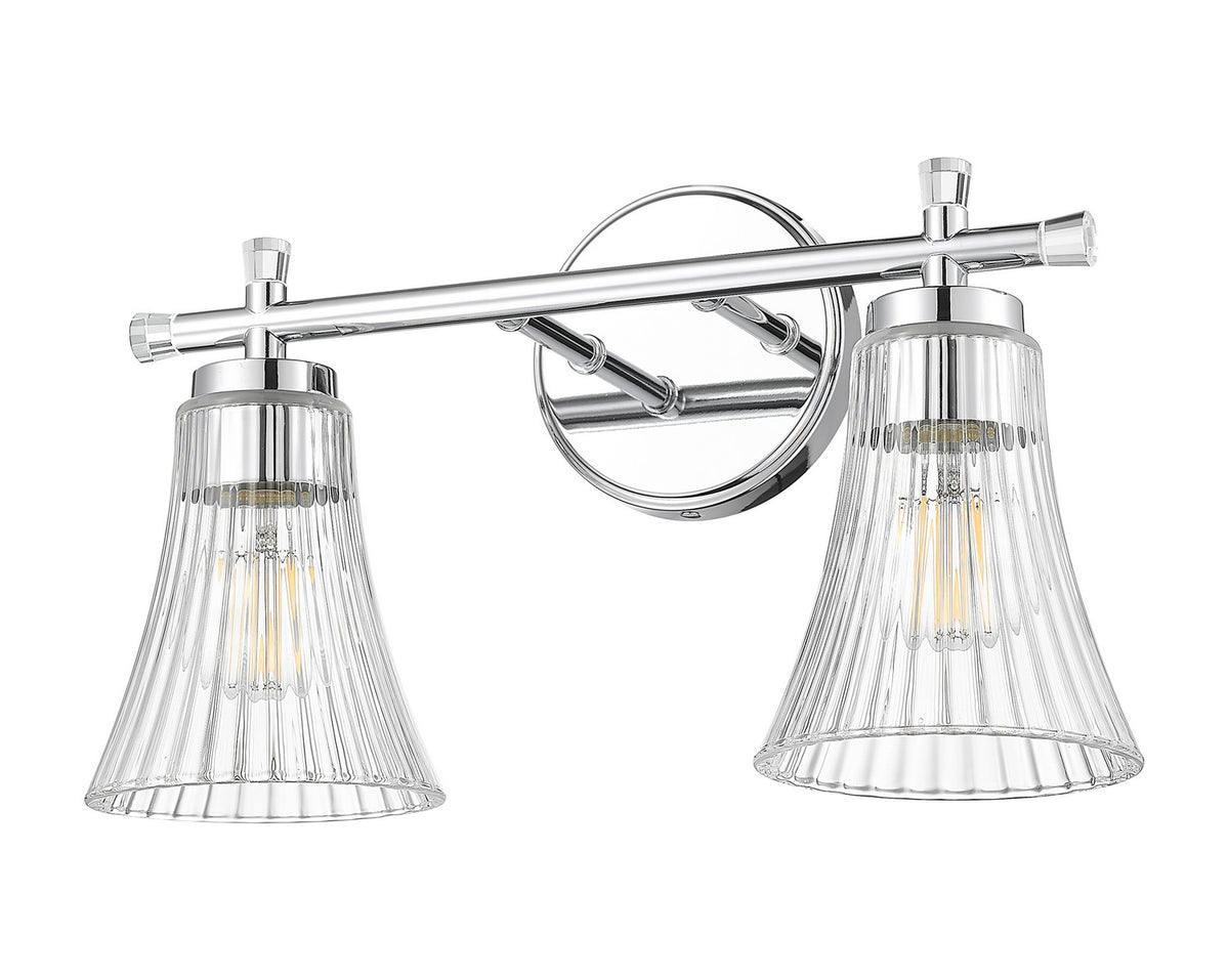 Luminaire de vanité Belle Chrome, 16" – vue 5