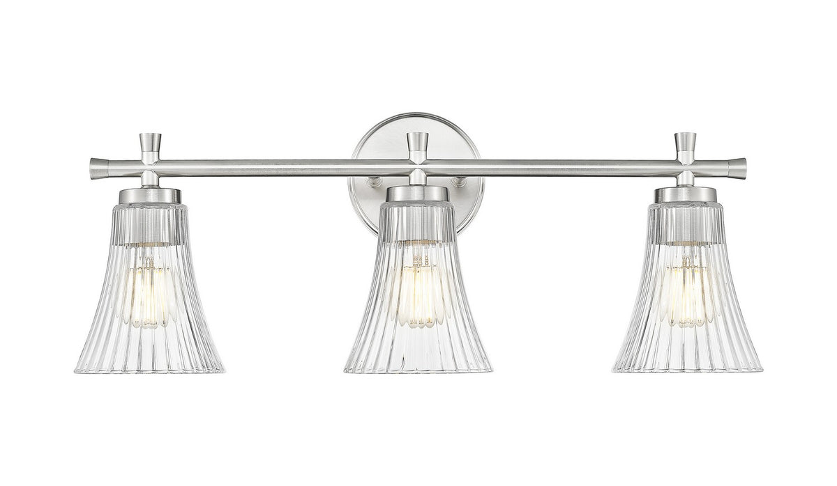 Luminaire de vanité Belle Nickel brossé, 24" – vue 2