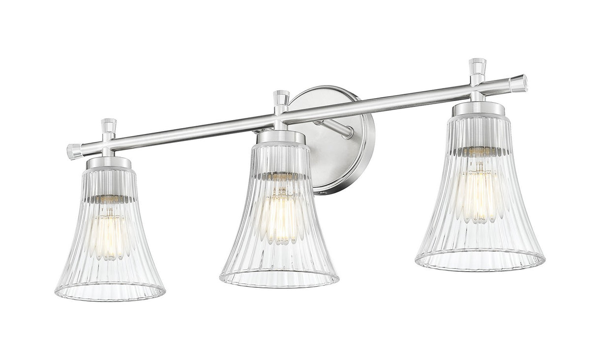 Luminaire de vanité Belle Nickel brossé, 24" – vue 3