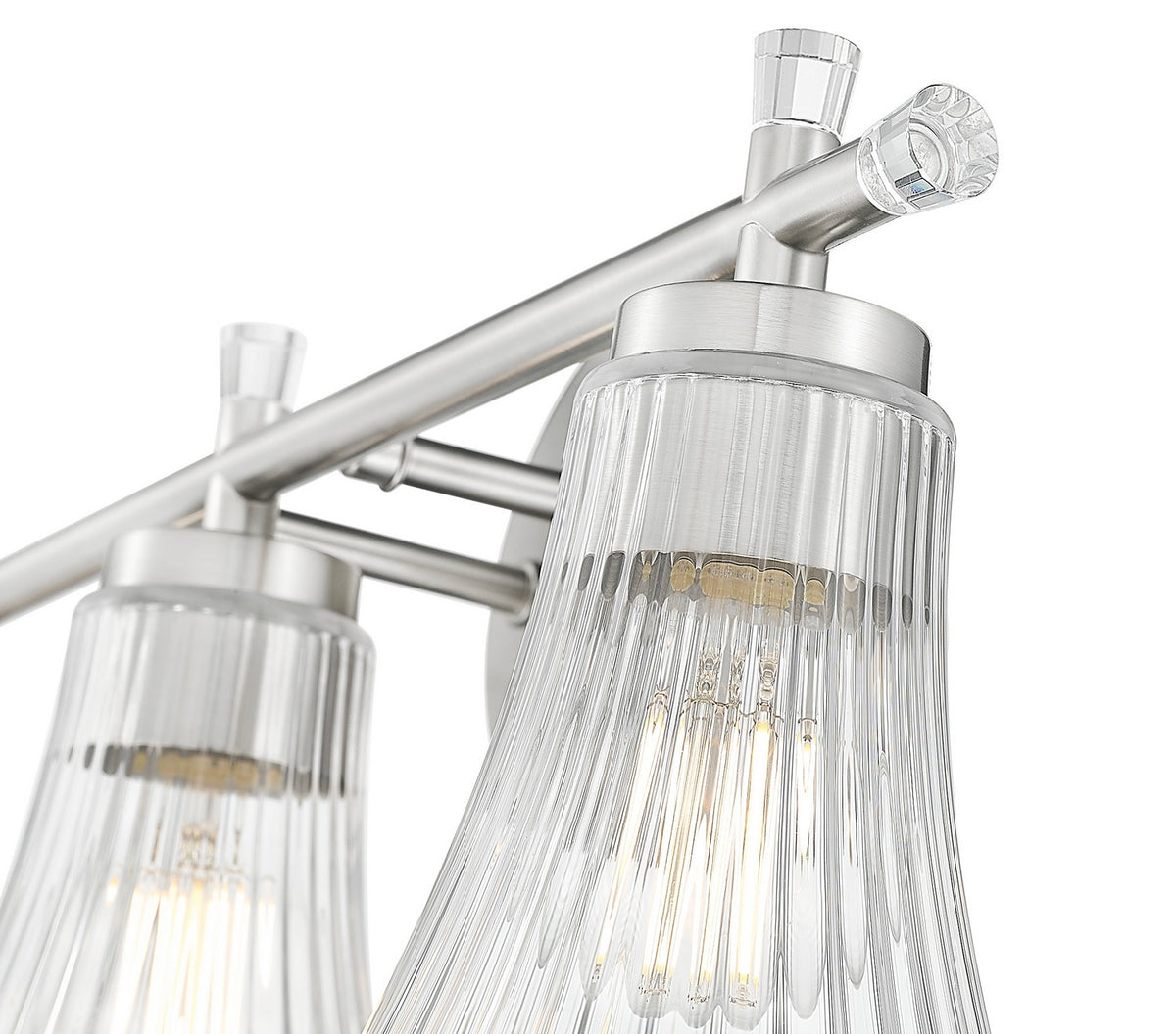 Luminaire de vanité Belle Nickel brossé, 24" – vue 4