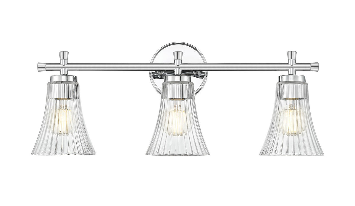 Luminaire de vanité Belle Chrome, 24" – vue 2