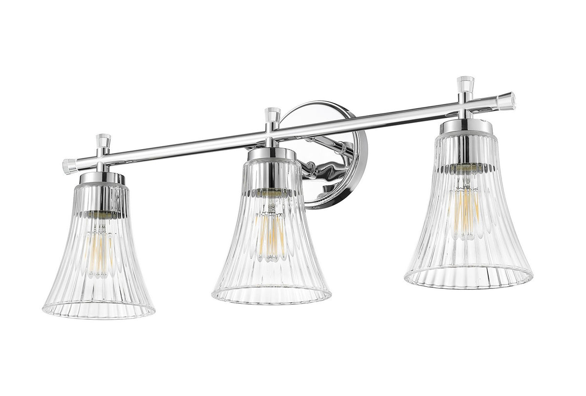 Luminaire de vanité Belle Chrome, 24" – vue 5