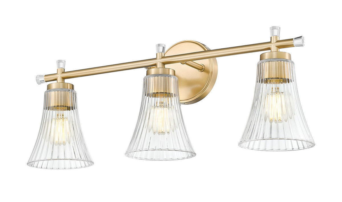 Luminaire de vanité Belle Or moderne, 24" – vue 3