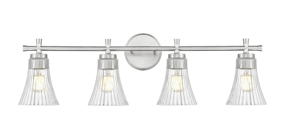 Luminaire de vanité Belle Nickel brossé, 32" – vue 2