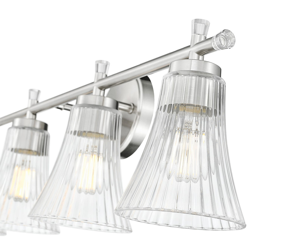 Luminaire de vanité Belle Nickel brossé, 32" – vue 4