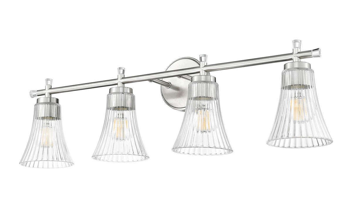 Luminaire de vanité Belle Nickel brossé, 32" – vue 5