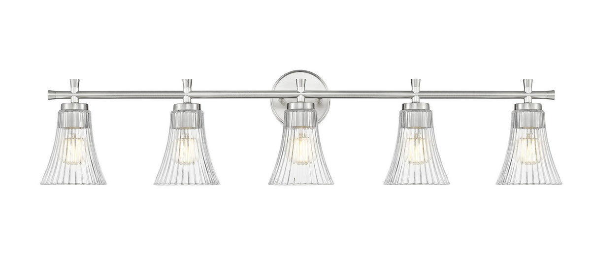 Luminaire de vanité Belle Nickel brossé, 42" – vue 2
