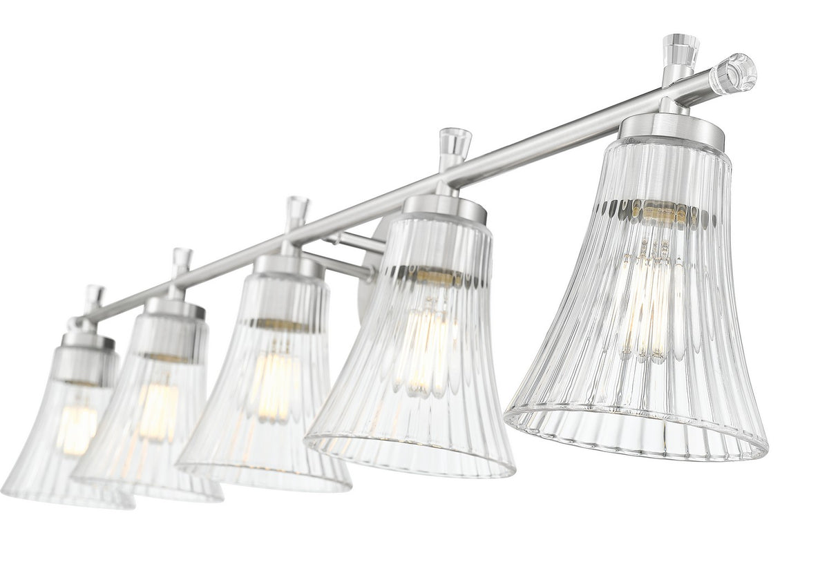 Luminaire de vanité Belle Nickel brossé, 42" – vue 4
