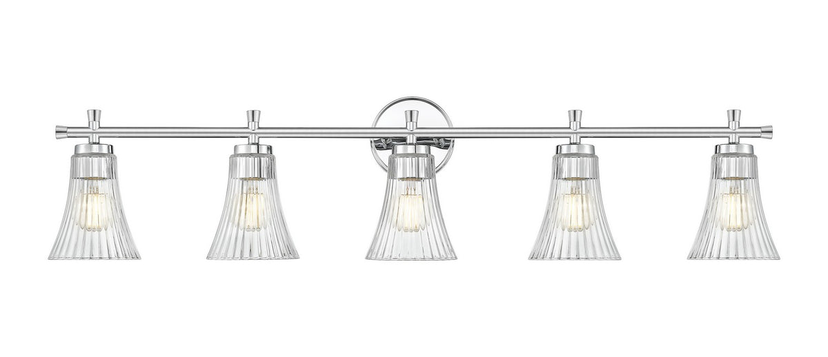 Luminaire de vanité Belle Chrome, 42" – vue 2