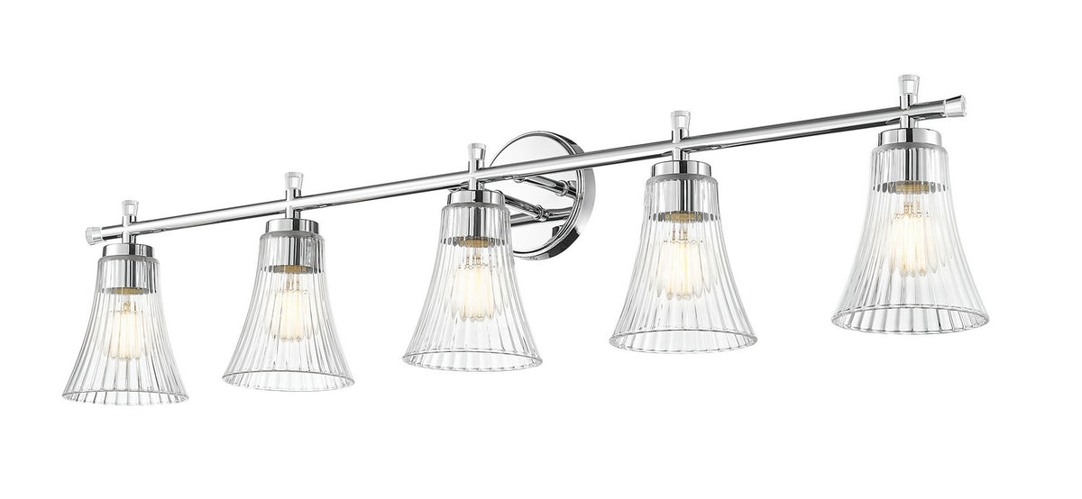 Luminaire de vanité Belle Chrome, 42" – vue 3