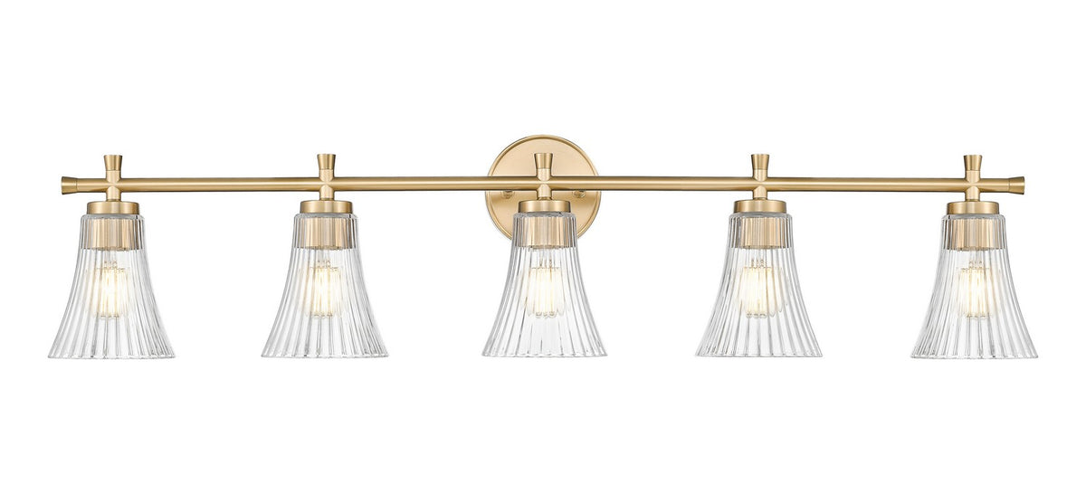 Luminaire de vanité Belle Or moderne, 42" – vue 2