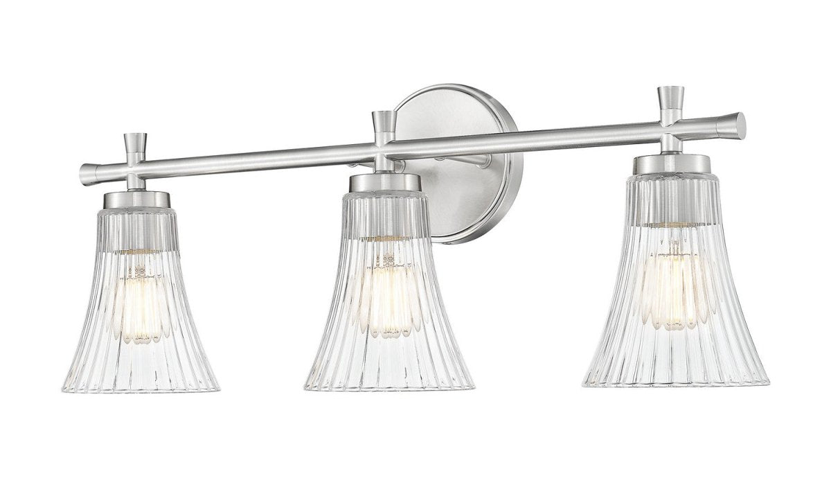 Luminaire de vanité Belle - Nickel brossé 24" by Z-Lite | Luminaires & cie
