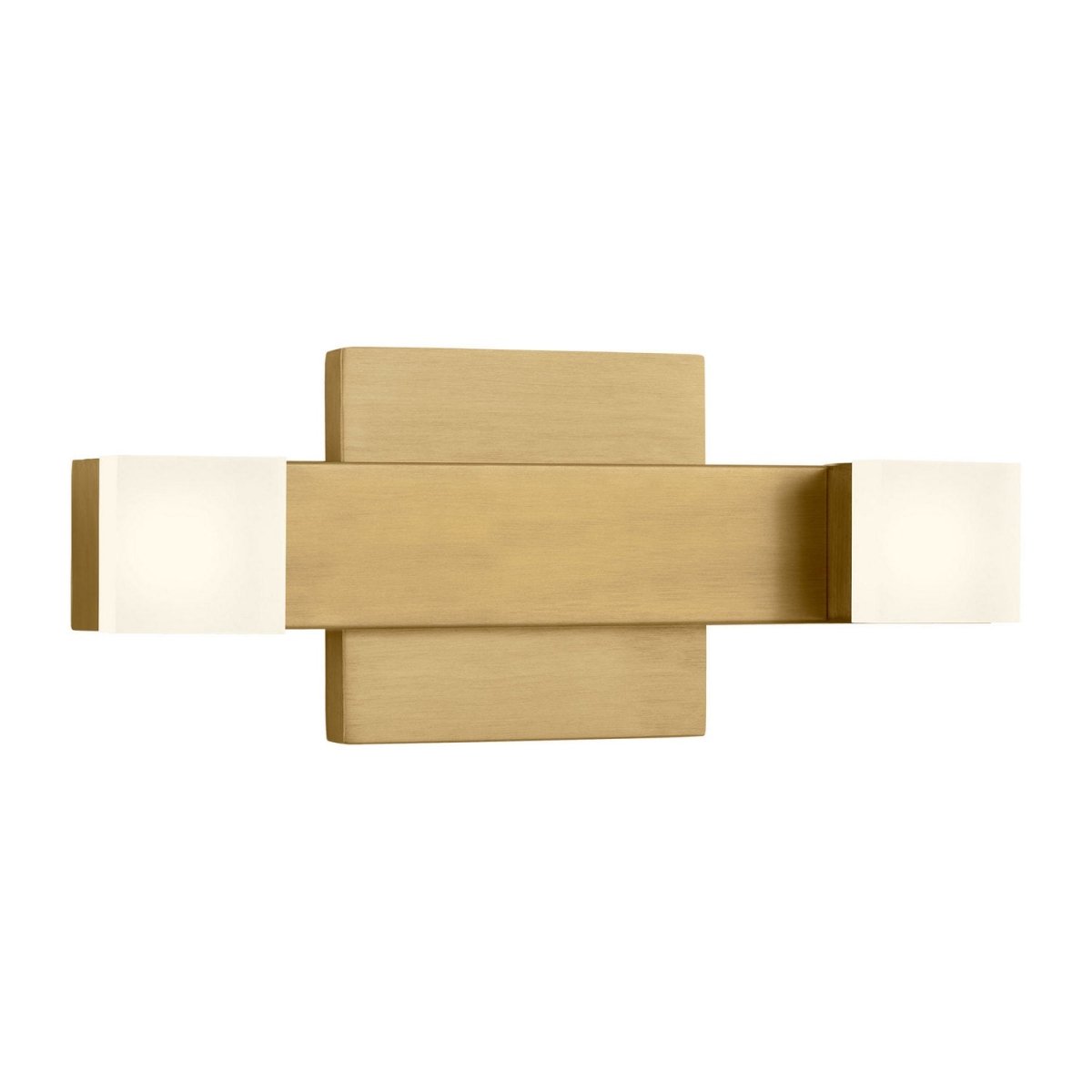 Luminaire de vanité Brander - Laiton satiné 2 by Visual Comfort Studio | Luminaires & cie