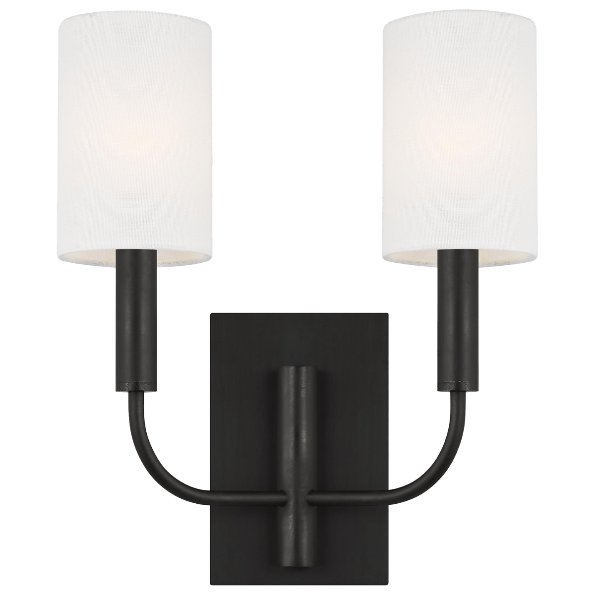 Luminaire de vanité Brianna - Fer vieille 11 3/8" 14 1/8" by Visual Comfort Studio | Luminaires & cie