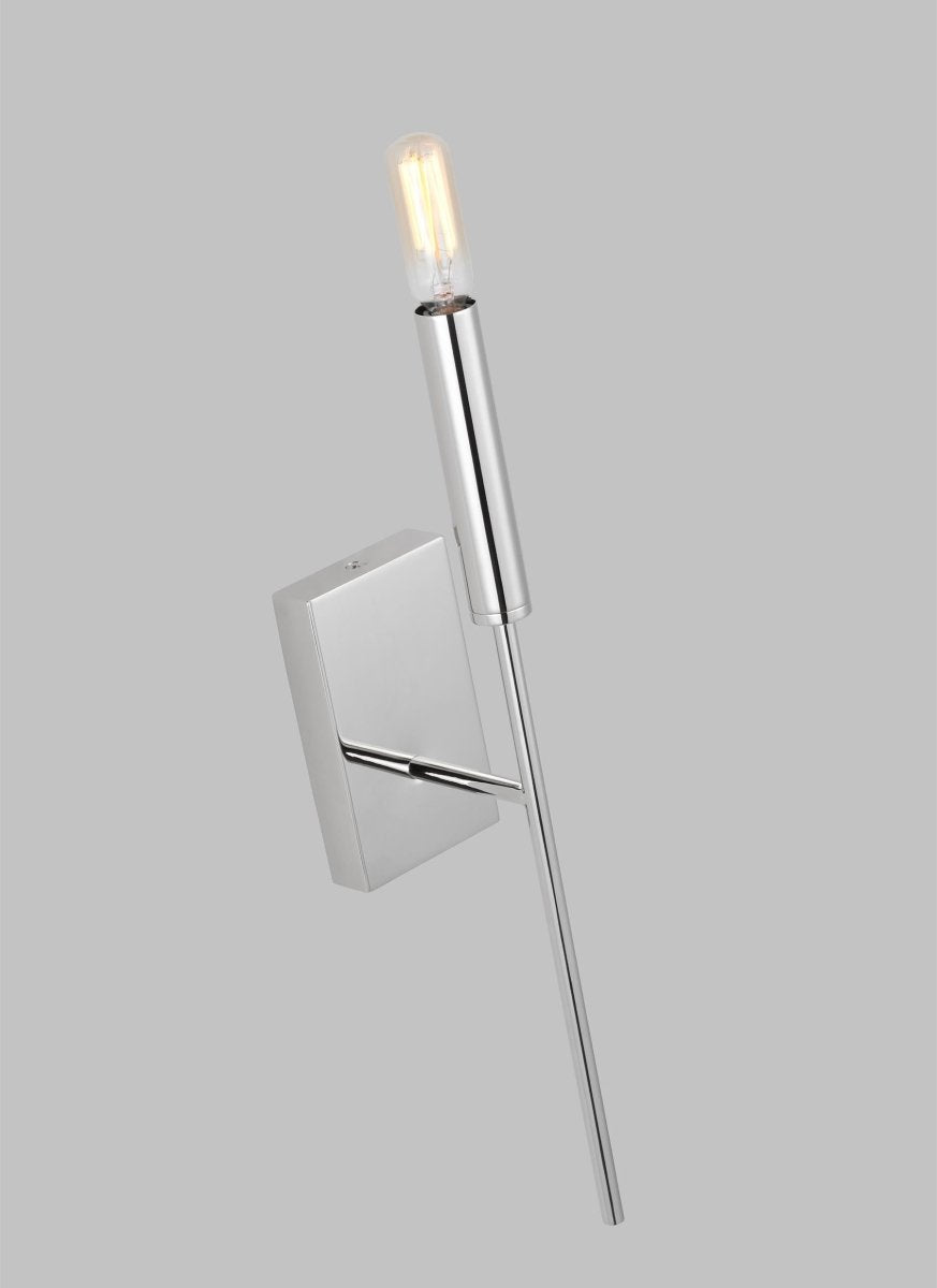 Luminaire de vanité Brianna - Nickel poli 4" 20" by Visual Comfort Studio | Luminaires & cie