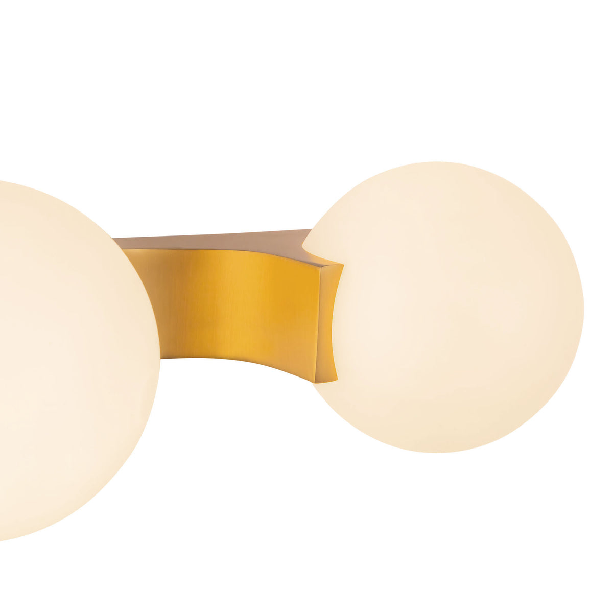 Luminaire de vanité Briar Or brossé – vue 4