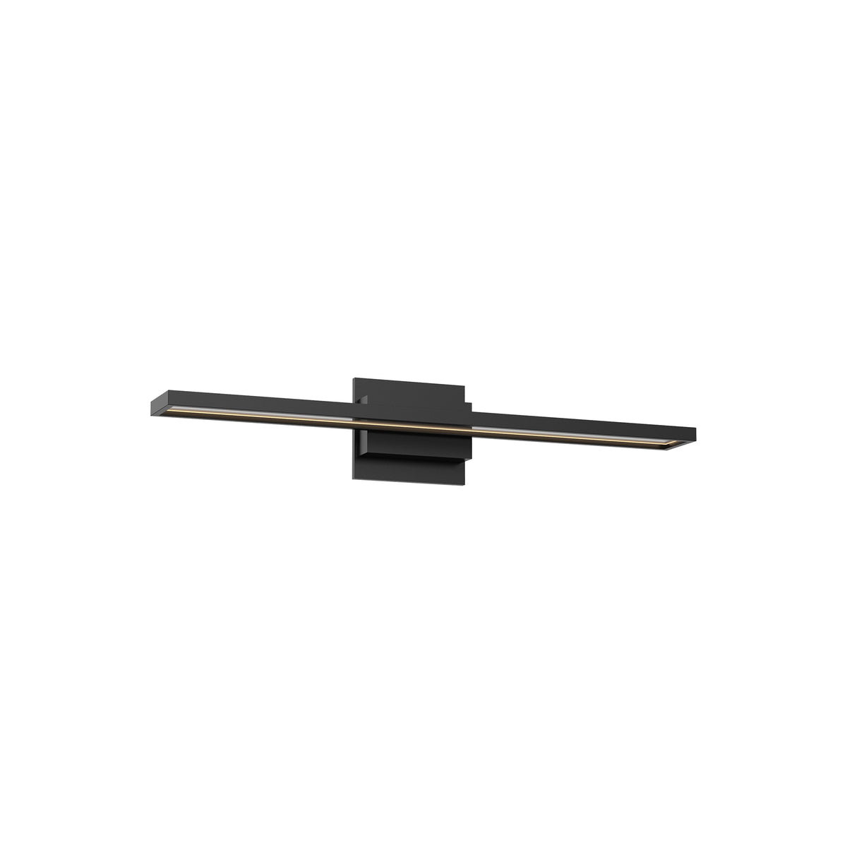 Barre d'éclairage de salle de bain Brio Noir, 24 5/8" – vue 2